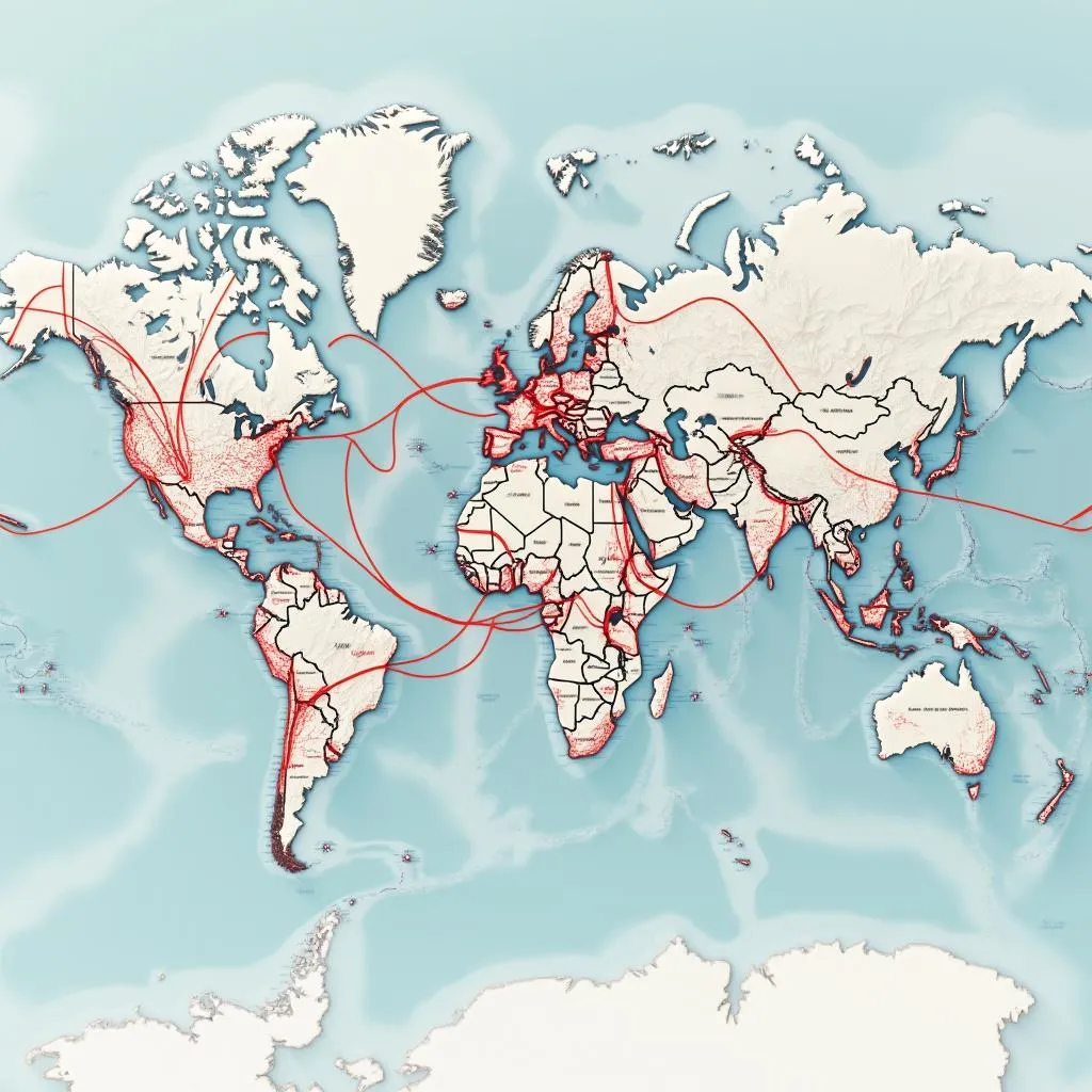 Mapa interactivo de cobertura global de Sicambris